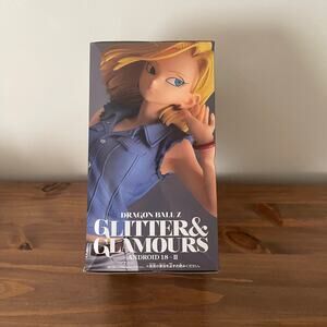 Banpresto Dragon Ball Z Glitter & Glamours Android 18-11 Blue Shirt Version